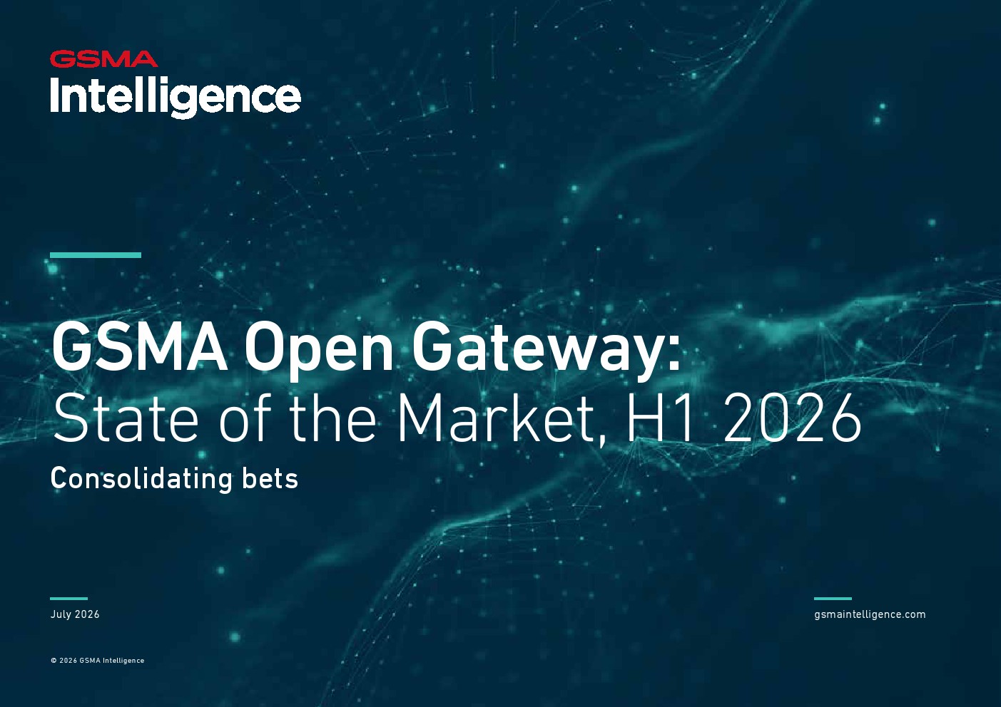 GSMA：2026年上半年网络API市场发展状况报告
